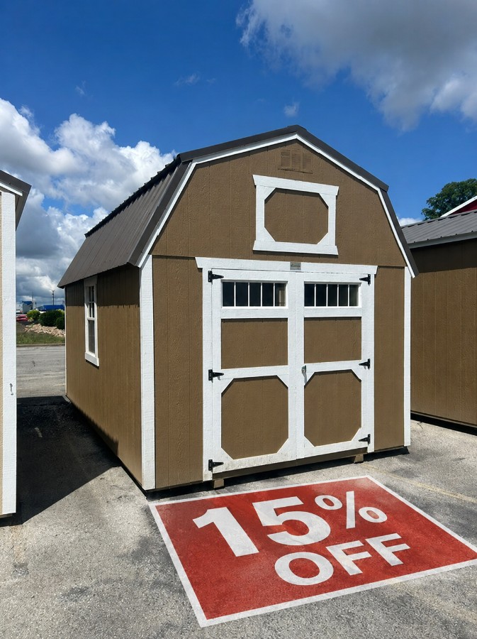 #26 Lofted Barn - 10 X 16 - Special Price ($4,781.25 or as low as $162.63 / Month)